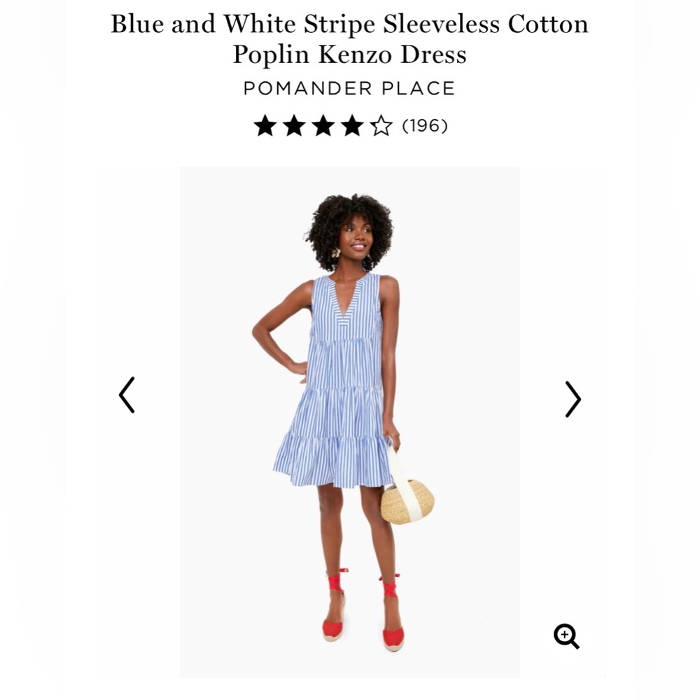 Tuckernuck tiered mini dress